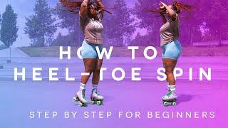How to spin on roller skates for beginner roller skaters | Roller skate tutorials