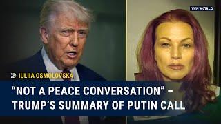 Trump’s Putin Call: Strategic Step or Empty Gesture? | Iuliia Osmolovska