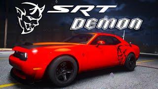 GTA 5 Dodge Challenger SRT Demon [Add-on] + Realistic Engine Sound Mod Showcase on RTX™ 3090