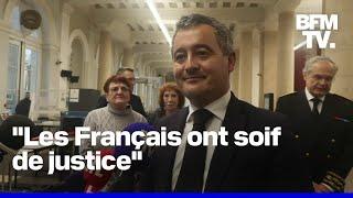 La déclaration en intégralité de Gérald Darmanin au tribunal judiciaire d'Amiens