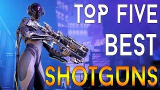 [WARFRAME] TOP FIVE BEST SHOTGUNS | BIG DAMAGE | Steel Path TESTED!