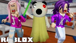 ESCAPE SCHOOL FROM PANDA PIGGY! / Roblox: Piggy Chapter 5