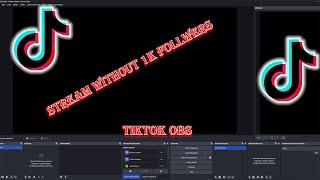 Stream to TIKTOK with OBS without 1000 followers | MAC and PC