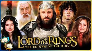 THE LORD OF THE RINGS: THE RETURN OF THE KING Movie Reaction! | First Time Watch | Peter Jackson