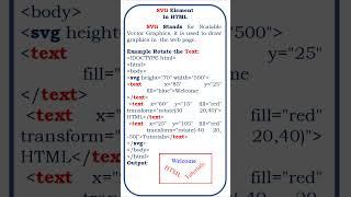draw rotate text using svg element in html @ensolutions5210 #htmltutorial #html5 #line #htmlcss