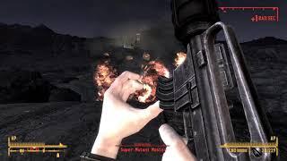 unlucky fast travel. #fallout #newvegas