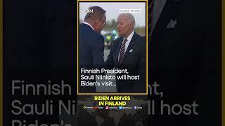 Biden arrives in Finland for U.S-Nordic Leaders summit