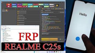 REALME C25s FRP bypass Unlocktool