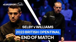 CHAMPION!  | Mark Selby vs Mark Williams | 2023 British Snooker Open Final Highlights