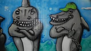 Plymouth #Mayflowe400 .2020 #Graffiti art with Gavin Randle #Music. #Love #SummerTime #TV Trending