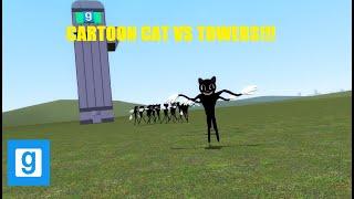 CARTOON CAT VS HORDE!!Garry's Mod SandBox