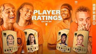 XAVI & AKÉ  DUMFRIES & LANG: ''This is ridiculous!''  | PLAYER RATINGS EA FC 24