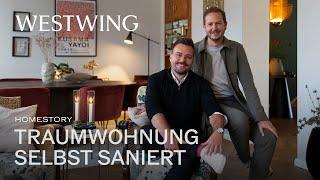 Altbau trifft auf Vintage Möbel | Stilvolle Wohnungseinrichtung Ideen & Renovierungstipps | Roomtour