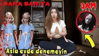 Gece 3'te SARA SARİTA Oynadık! |*ASLA Evde Denemeyin* 