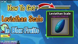 How To Get Leviathan Scale In Blox Fruits (2024) | New Mythical Item Leviathan Scale