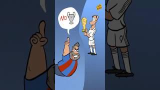 Ronaldo + Ronaldo - Messin Some Barca fans are laughing at Ronaldo and Ronaldo #shorts #omarmomani