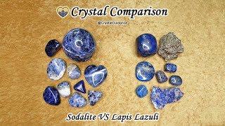 Crystal Comparison: Sodalite VS Lapis Lazuli