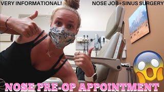 MY NOSE JOB PRE OP VLOG | GRACE TAYLOR