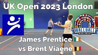 2023 UK Opens Group Games. Brent Viaene vs James  Prentice Wallball Worldwide