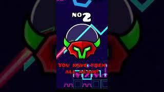 TOP 5 HARDEST GEOMETRY DASH ICONS TO GET! #shorts