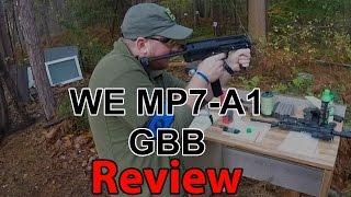 Field Testing the Airsoft WE MP7 A1 (New Wave Small Rice 7) Gas Blowback Review