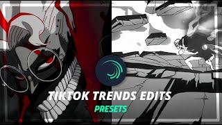 Tiktok Trends Anime Edits Presets| Alight Motion