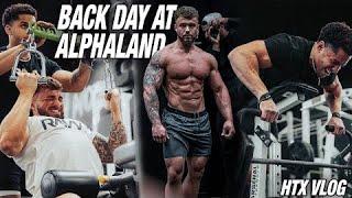 Back Pumps At Alphaland w/Merkel Fitness | HTX Vlog