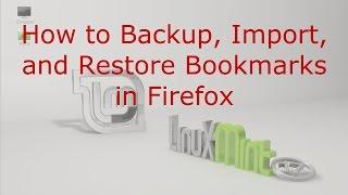 How to Backup, Import, and Restore Bookmarks in Firefox - Franks Helpdesk