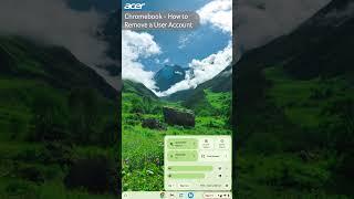 Chromebook - How to Remove a User Account