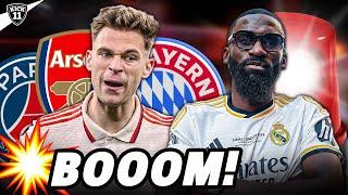 KIMMICH-POKER ESKALIERT! RÜDIGER-PANIK bei REAL! | KickNews