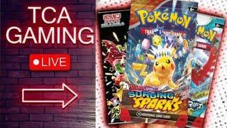 Opening SURGING SPARKS, Pokemon 151, TCA Gaming Re-Packs & More !!!