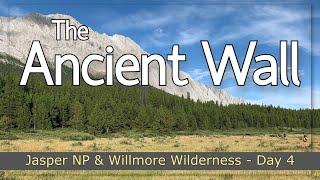 Willmore Wilderness  -  A 9-day / 180 km adventure back in time  -  Day  4 - The Ancient Wall