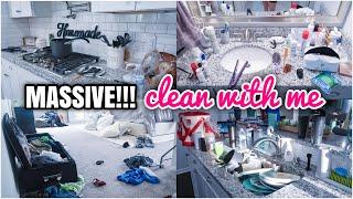 SPEED CLEAN WITH ME | COMPLETE DISASTER CLEANING | REAL LIFE MESSY HOUSE CLEAN WITH ME