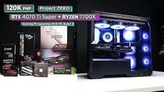 Build VLOG: ₱120K RTX 4070 Ti Super + Ryzen 7 7700X RGB Gaming/Programing PC [Ph]