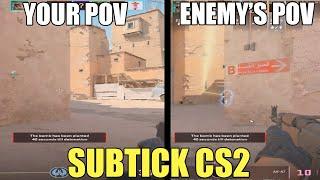 Video examplewhy Subtick CS2 is a DISASTER