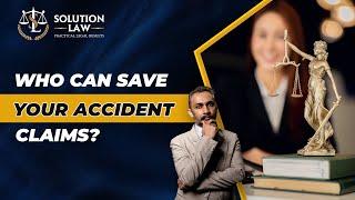 Who Can Save Your Car Accident Claim #lawyer #personalinjury