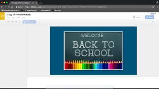 Quick Tips: Sharing Google Slides w/ Parents