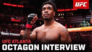 Mansur Abdul-Malik Octagon Interview | UFC Atlanta