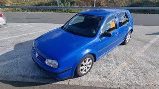 Verlassener vergessener VW Golf 4 Volkswagen entdeckt