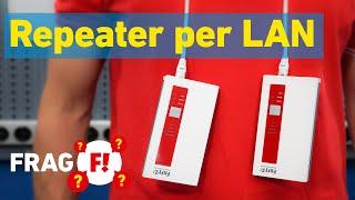 Wie verbinde ich FRITZ!Repeater per LAN mit der FRITZ!Box? | Frag FRITZ! 002