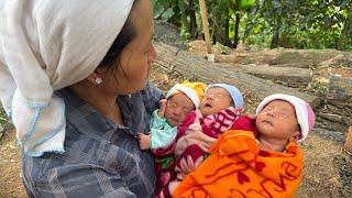 Three daughters are sick, and their single mother is facing difficulties.-lý tiểu nú