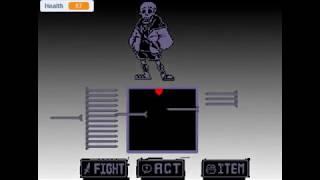 [Scratch] Swapfell Phase2 Papyrus battle!+Bonus! [undertale fangame]