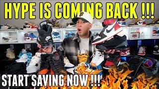 SNEAKERS HYPE IS COMING BACK 2025 !!! START SAVING YOUR MONEY NOW MOST ANTICIPATED SNEAKERS 2025