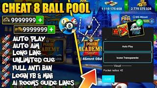 (TUTORIAL!) 8 Ball Pool MOD MENU v56.2.0 Gameplay - VIP Unlimited Money & Long Line Anti Ban 2025