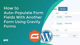 How to Auto Populate Form Fields From Another Form Data Using Gravity Forms | EASY