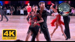 Mykhailo Bilopukhov & Anastasiia Shchypilina |Samba 1| Pro - Lat, Manhattan Dance Championships 2022