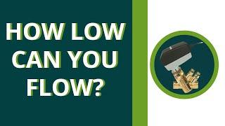 HOW LOW CAN YOU FLOW?- Low flow applications in building services | FloControl