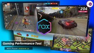 New NOX Android 12 Emulator Gaming Performance Test: Free Fire, Asphalt 9, COD Mobile & More Games