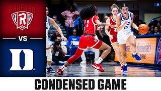 Radford vs. Duke Condensed Game | 2024-25 ACC Women’s Basketball