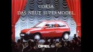 Opel Corsa Werbung Supermodel 1993